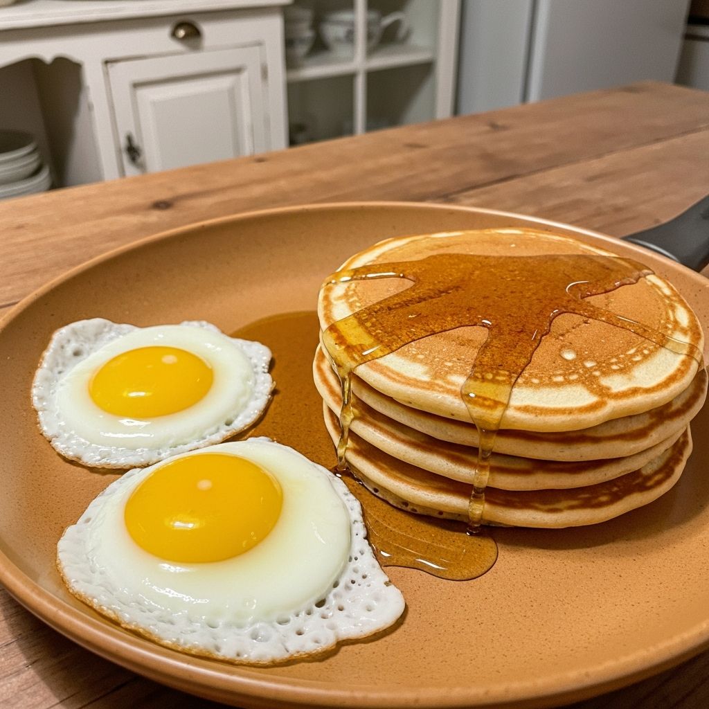Breakfast cooking with GreenLife cookware