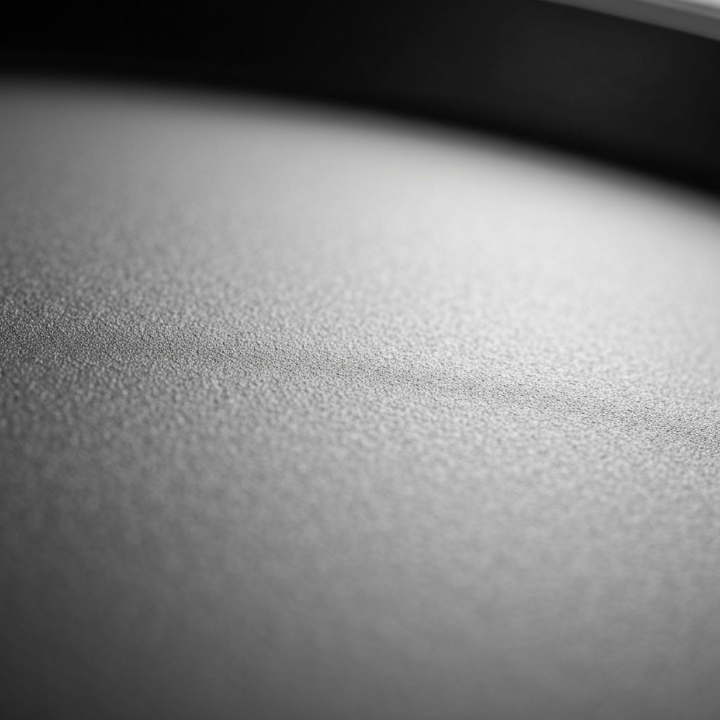 Close-up of GreenLife diamond-reinforced ceramic coating with visible texture and durability